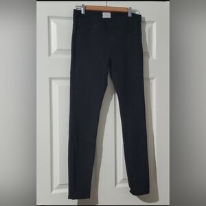 Caslon black skinny jeans pants rayon blend size 28 equals US size 6